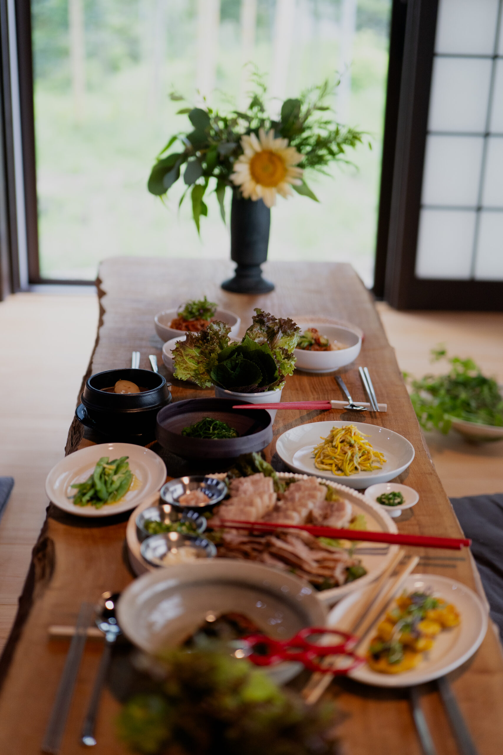 色とりどりの食卓