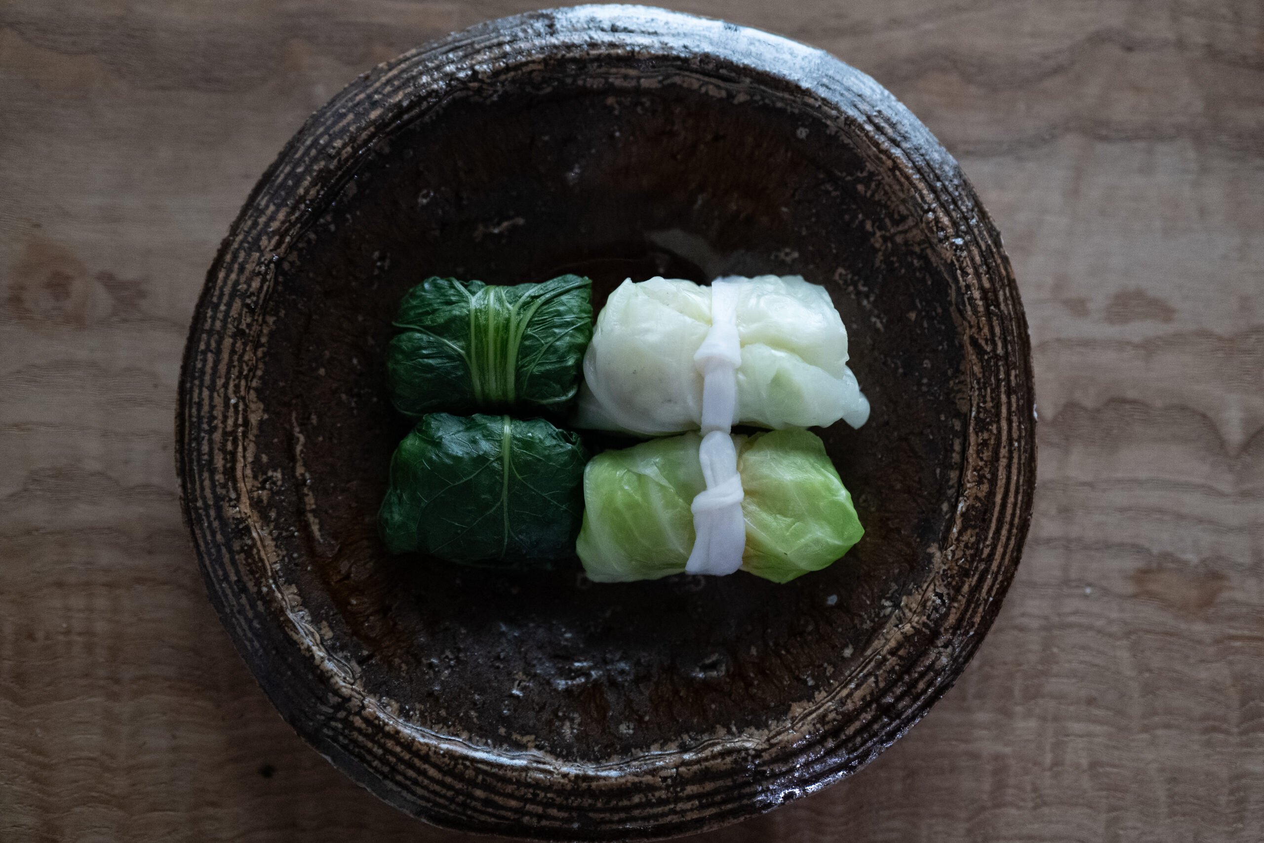 ご飯を野菜で包む、サム文化