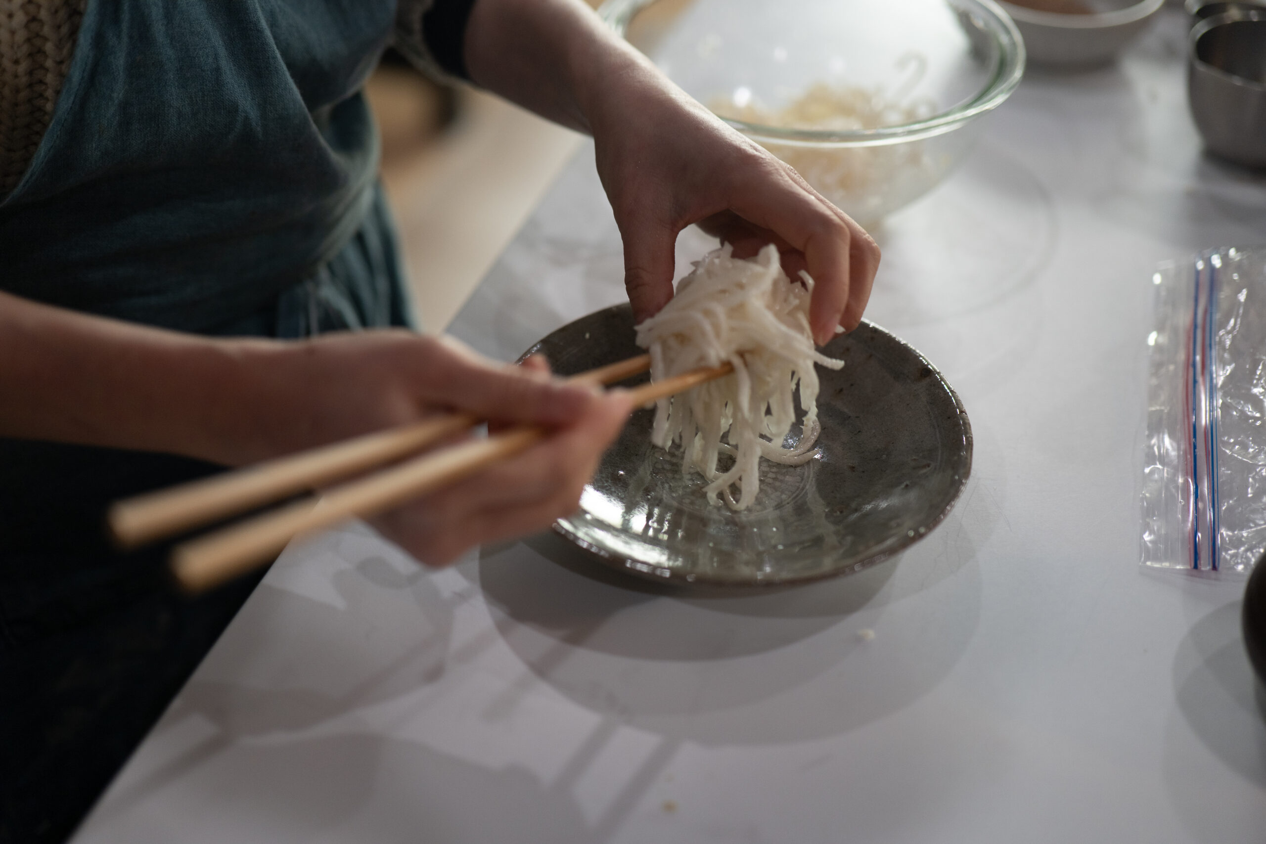 大根をシンプルに食べるナムル